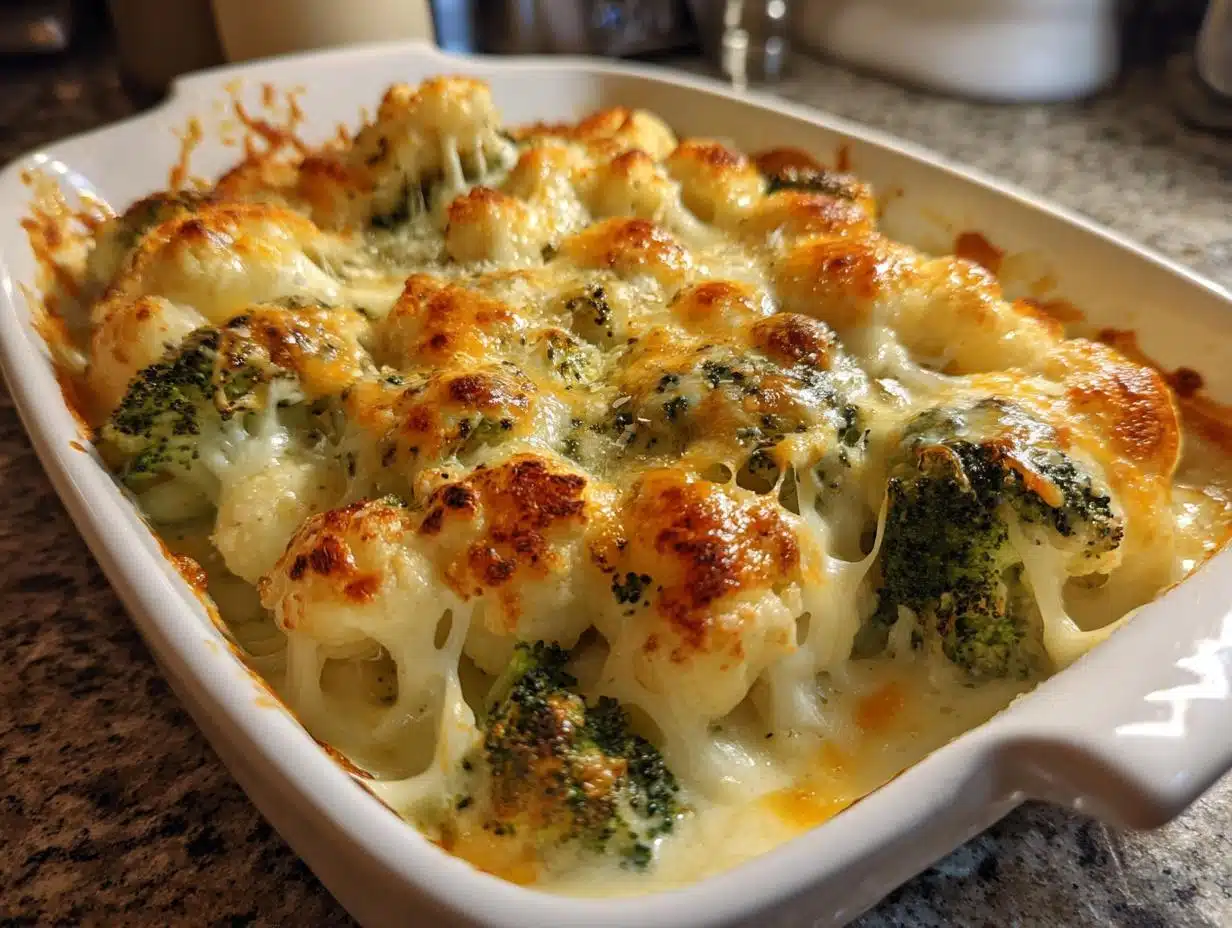 Easy Steps for a Creamy, Crispy Broccoli Cauliflower Casserole